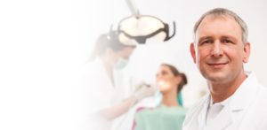 decorative image, male dental professional